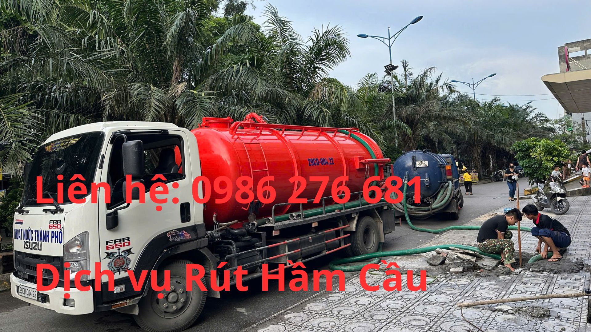 Rút hầm cầu tại khu chung cư Sài Gòn chuyên nghiệp