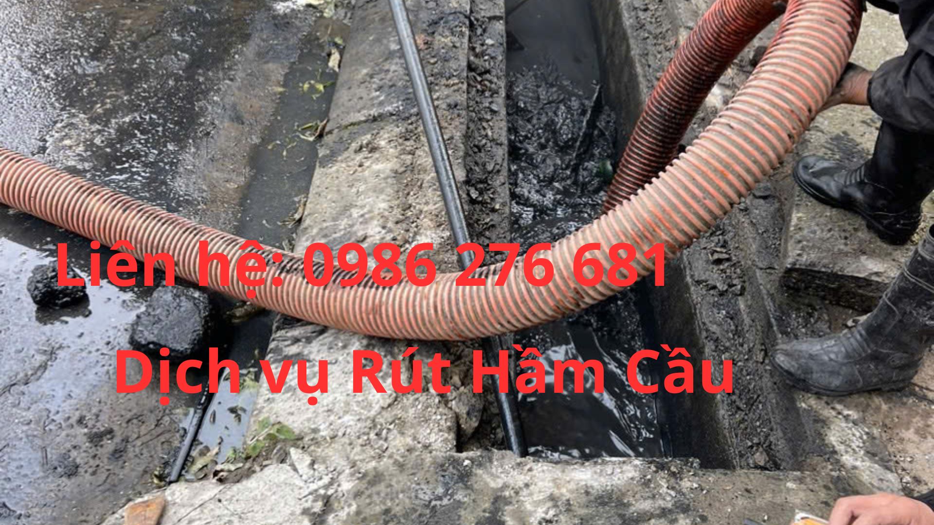 Bản đồ khu vực phục vụ Rút Hầm Cầu tại TP.HCM