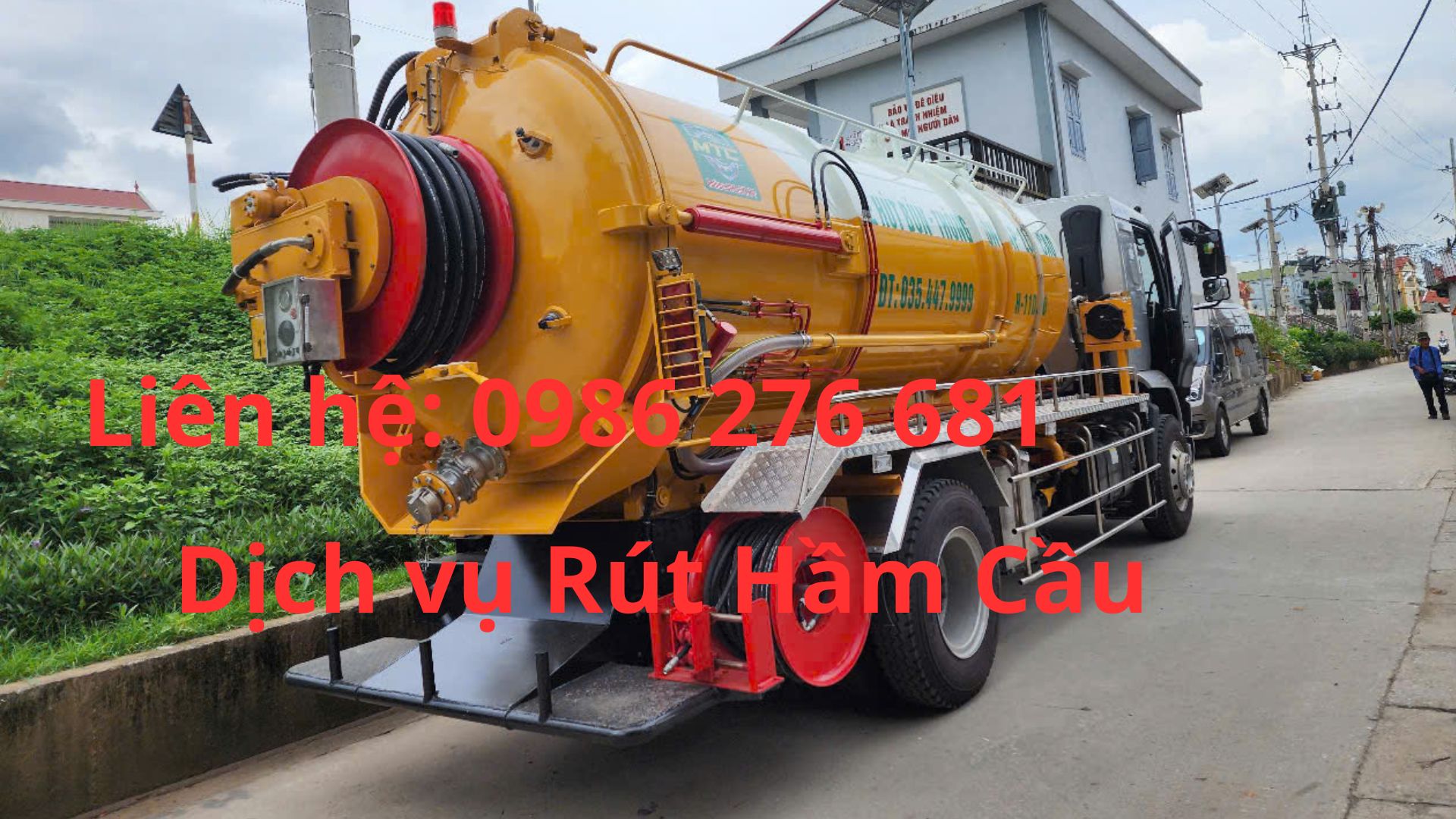 Xe rút hầm cầu chuyên dụng tại TP.HCM và các tỉnh lân cận